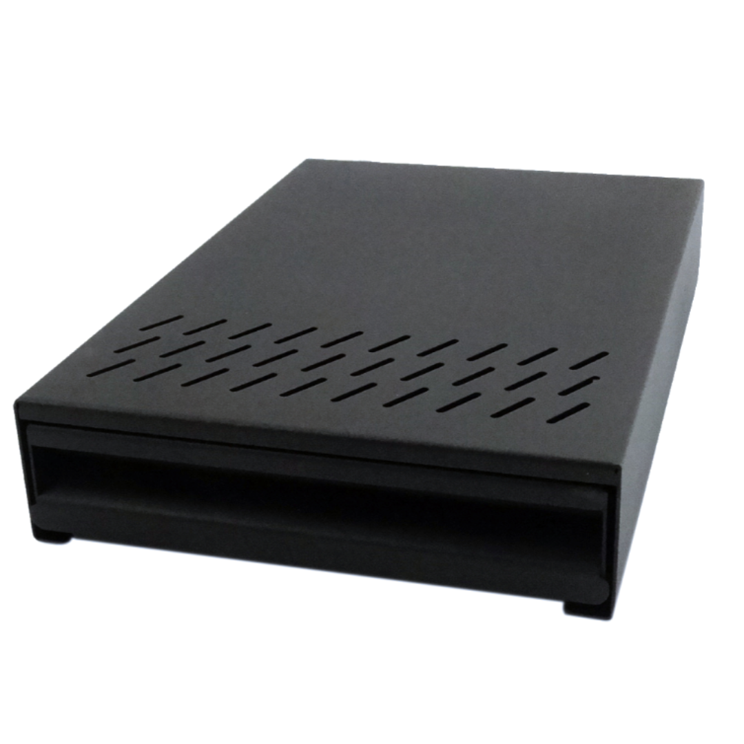 CKDC Ausklopfschublade "GroundsCub EM" - Schwarz (20x30x5.5)