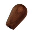 Bedienhebelgriff aus Walnuss - Holz