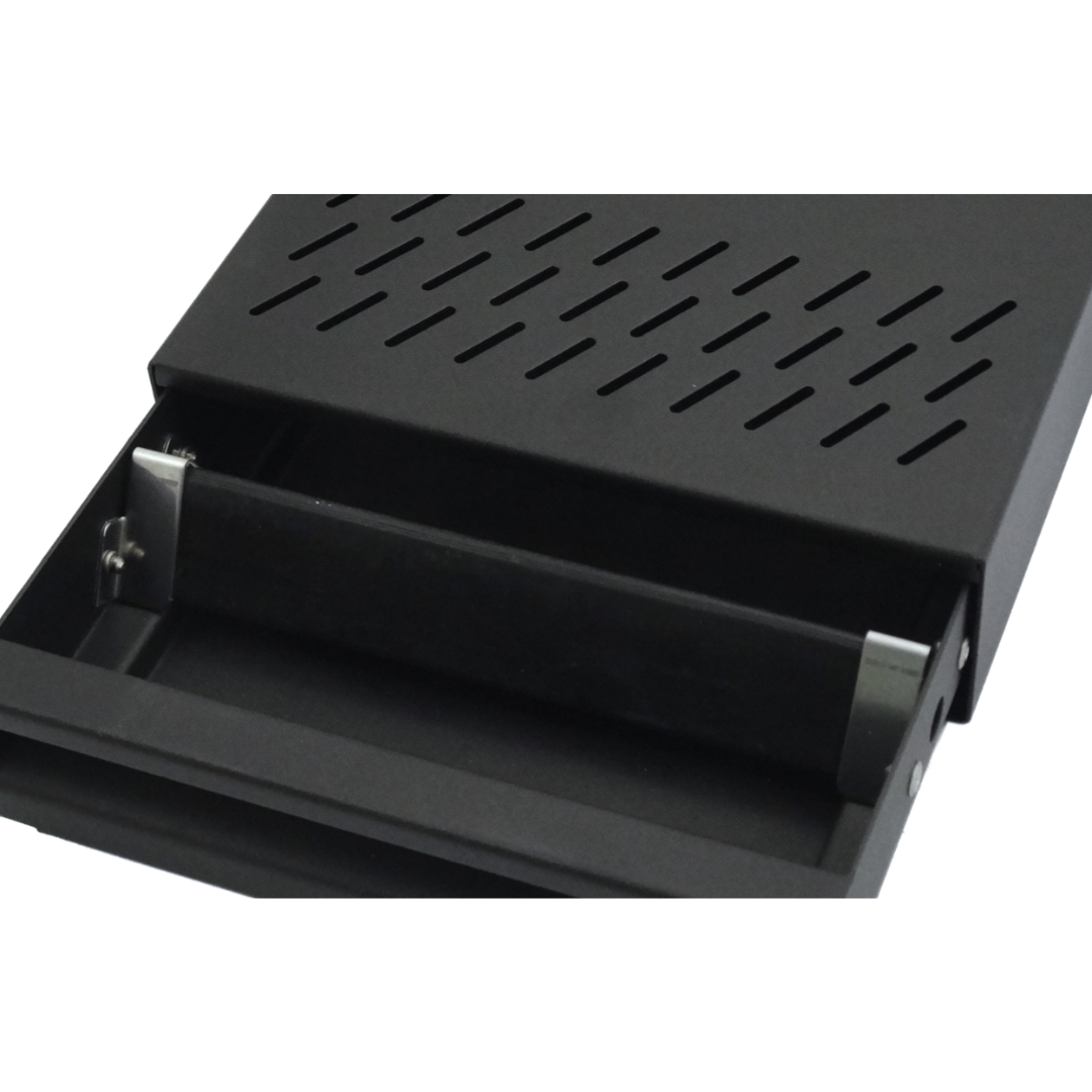 CKDC Ausklopfschublade "GroundsCub EM" - Schwarz (20x30x5.5)